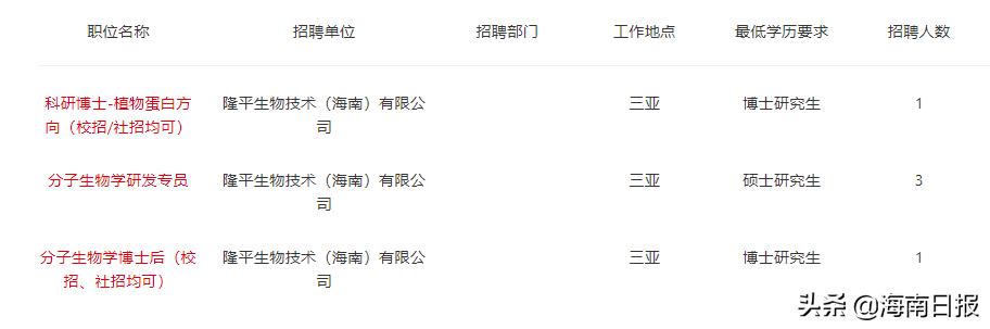 海南招聘网最新招聘信息及动态更新